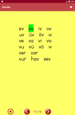Okuma Yazma Öğreniyorum android App screenshot 4